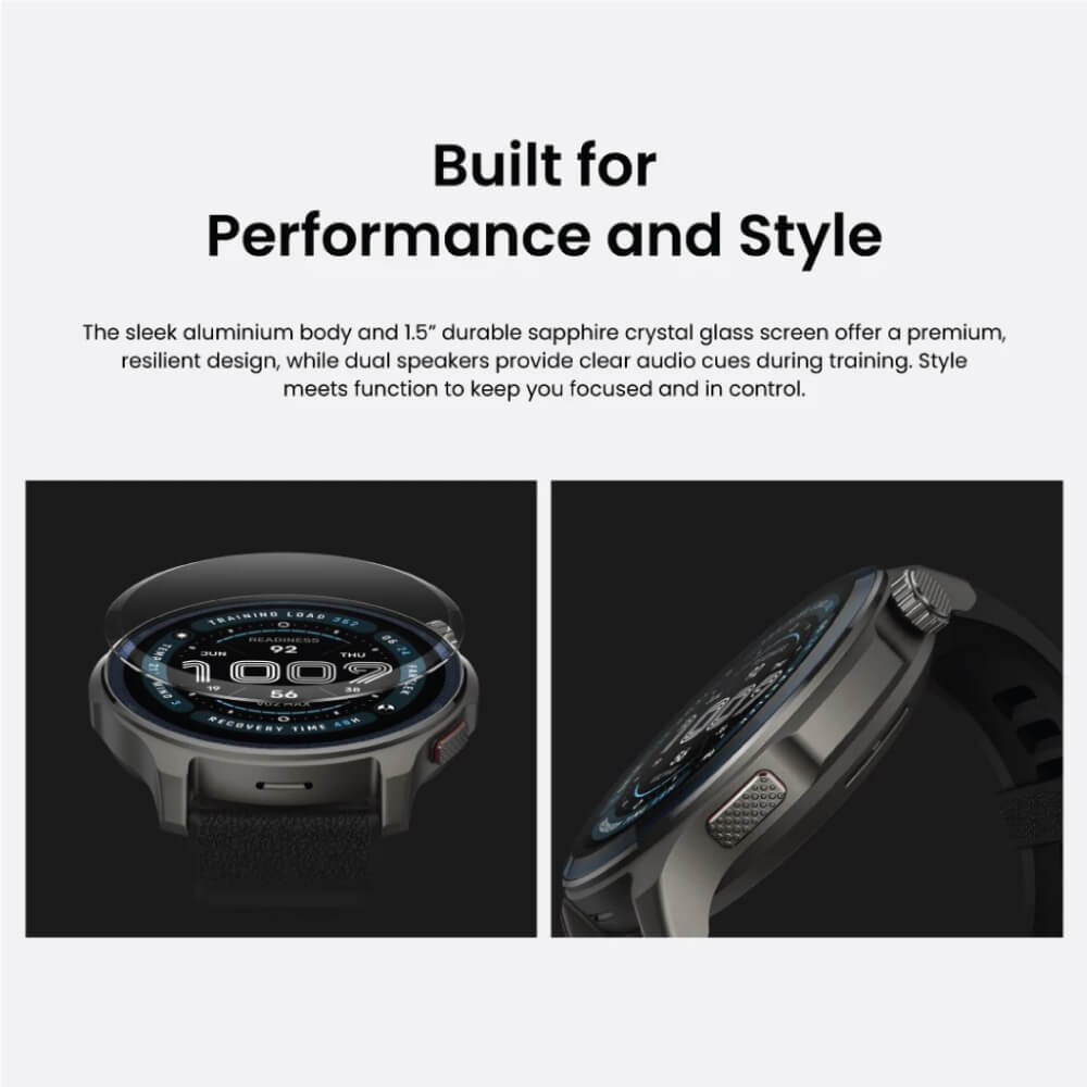 SMARTWATCH AMAZFIT BALANCE 2 1.5" AMOLED BLACK