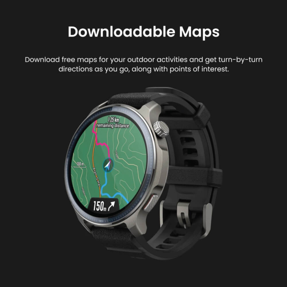 SMARTWATCH AMAZFIT BALANCE 2 1.5" AMOLED BLACK