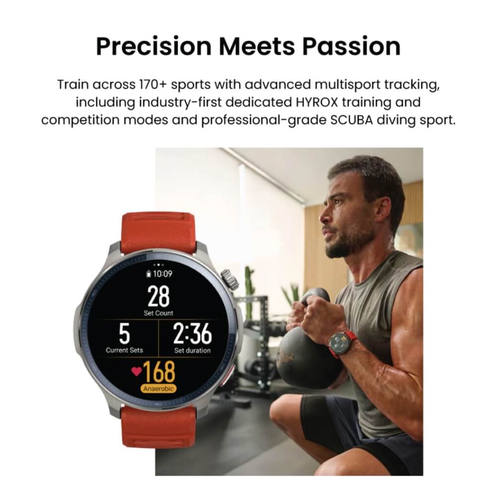 SMARTWATCH AMAZFIT BALANCE 2 1.5" AMOLED BLACK