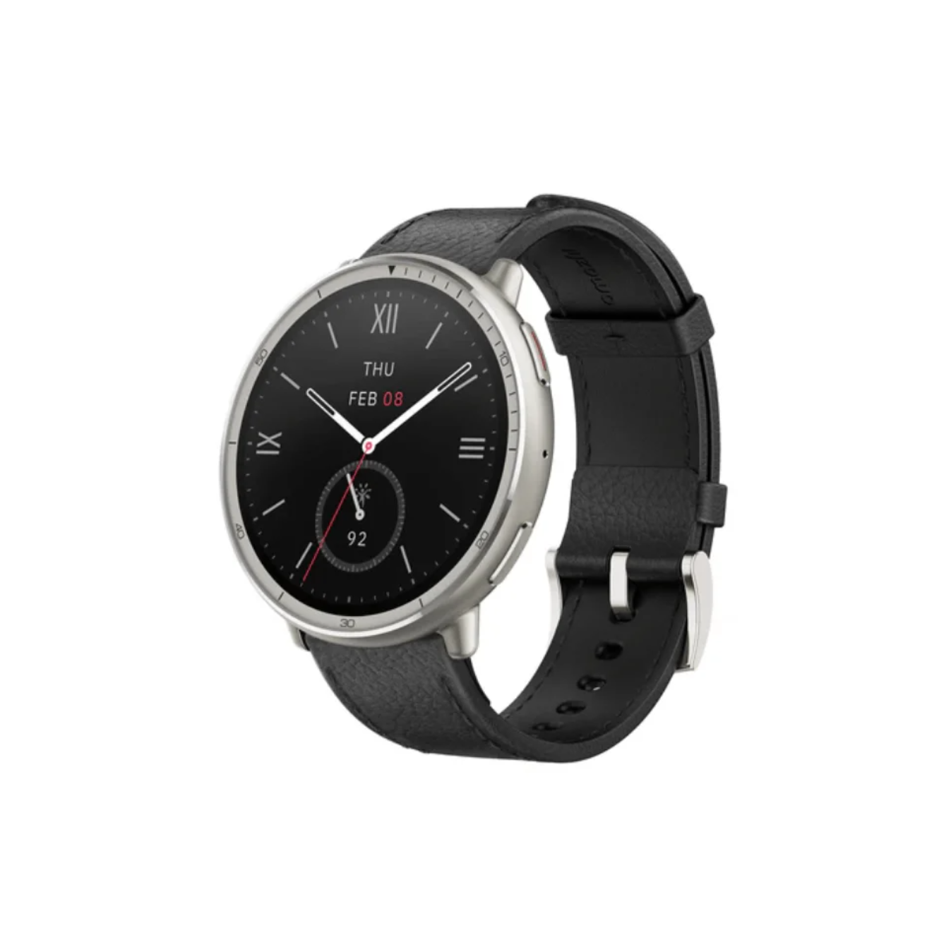 SMARTWATCH AMAZFIT ACTIVE 2 1.32" AMOLED BLACK LEATHER