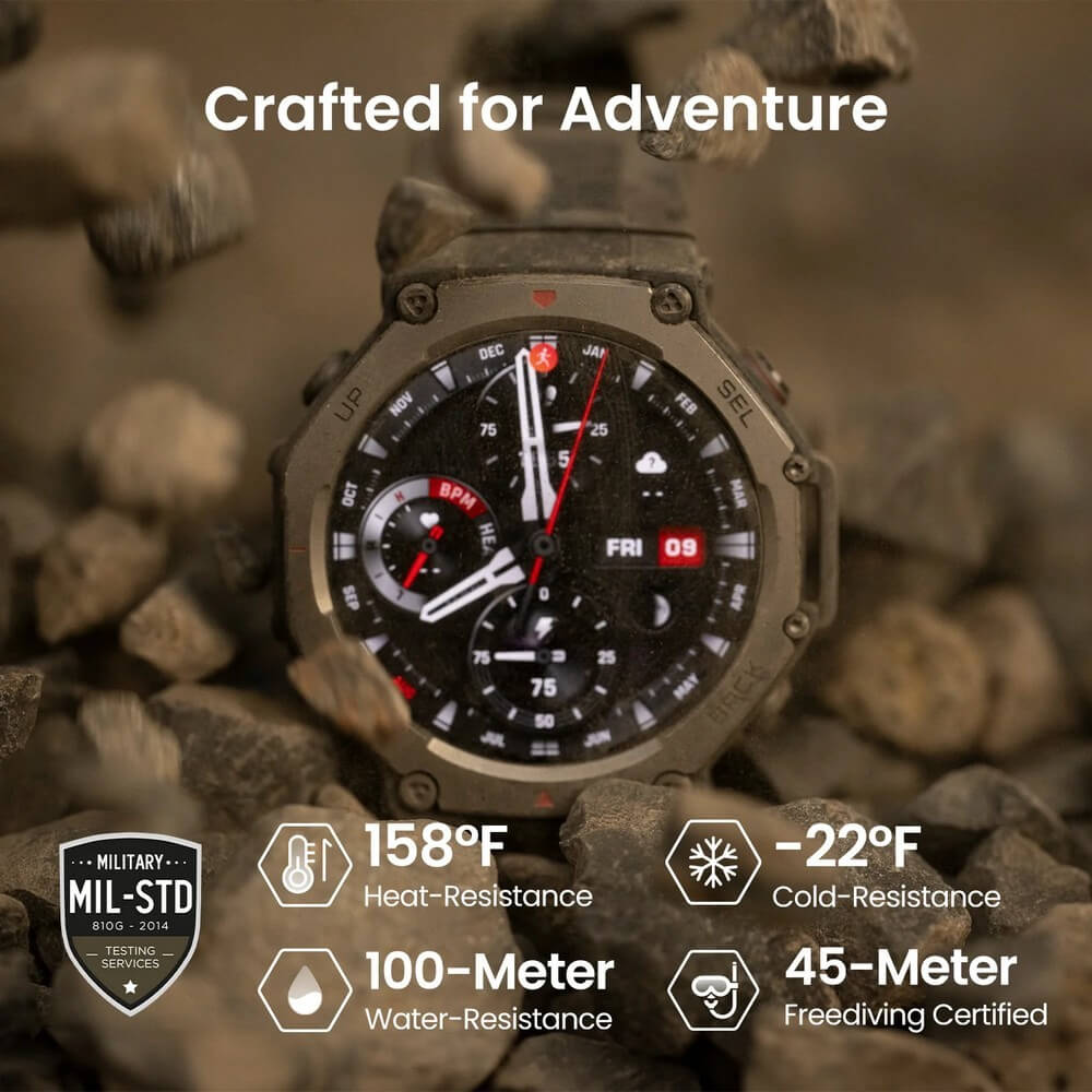 SMARTWATCH AMAZFIT T-REX 3 1.5" AMOLED HAZE GREY
