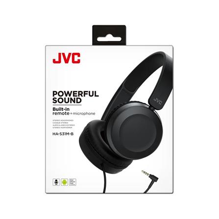 HEADPHONES JVC HA-S31M BLACK