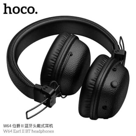 HOCO W64 Earl II Wireless Headphones, Brown