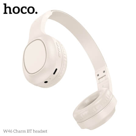 HOCO W46 Charm Bluetooth Headset, White