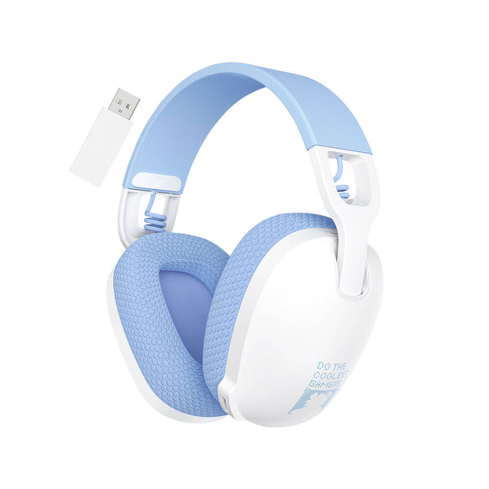 ONIKUMA KUMA THREE MODE E-SPORTS GAMING HEADSET - WHITE-BLUE