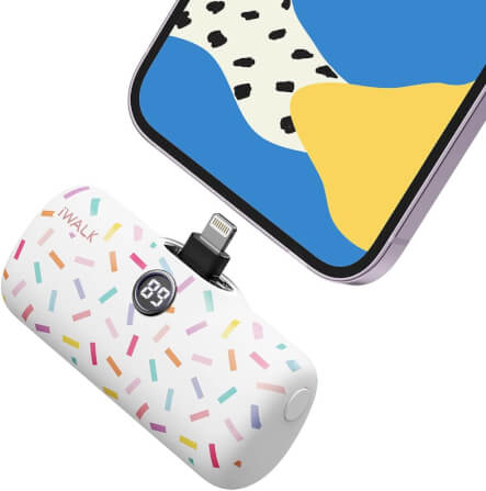 POWERBANK IWALK LINKPOD PRO 4800 MAH LIGHTNING CHARGER WHITE CANDY COLOR