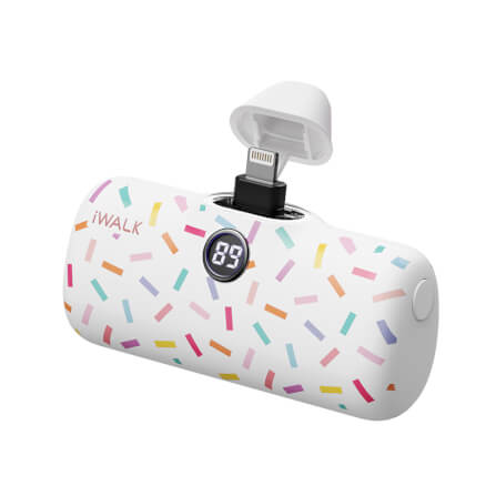 POWERBANK IWALK LINKPOD PRO 4800 MAH LIGHTNING CHARGER WHITE CANDY COLOR