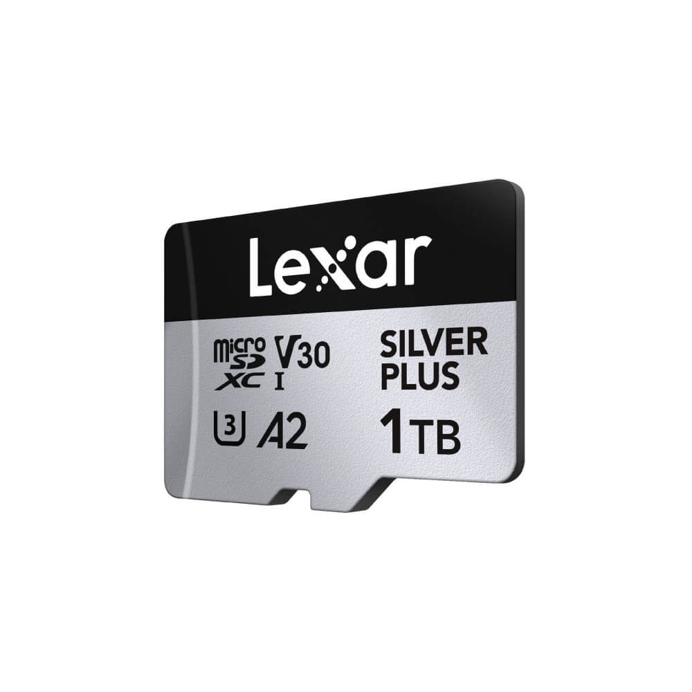 MEMORY CARD LEXAR PROFESSIONAL SILVER PLUS MICROSD CARD 1TB READ 205MB/S WRITE150MB/S (LMSSIPL001T-BNANG)