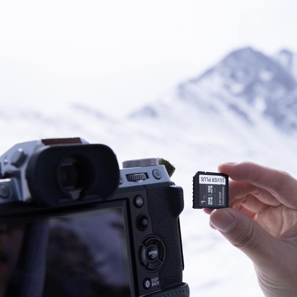 MEMORY CARD LEXAR SILVER PLUS 1TB UHS-I U3 V30 SD CARD FULL-HD 3D 4K RW205/150MB/S ZLSDSIPL001T-BNNNG)