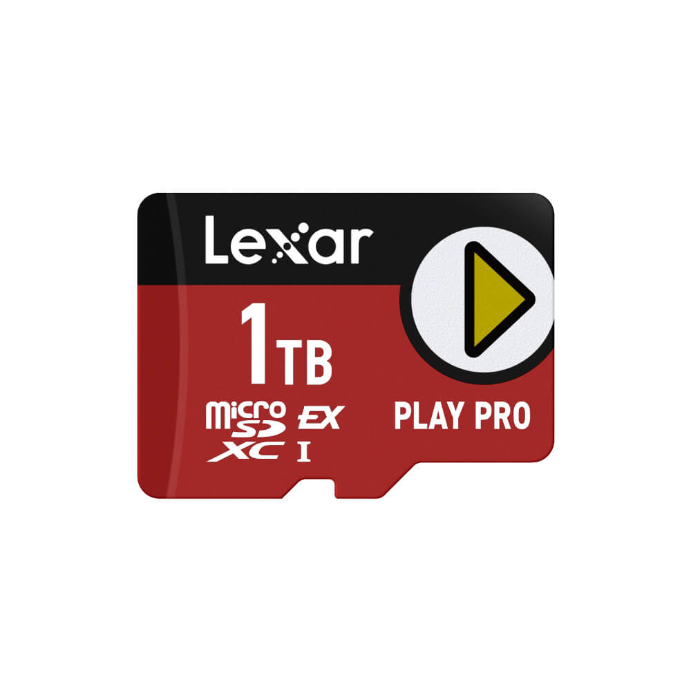 MEMORY CARD LEXAR MICROSD CARD PLAY PRO EXPRESS 1TB RW900/600MB/S (LMSXPS0001T-BNNNG) FOR HANDHELD GAMING