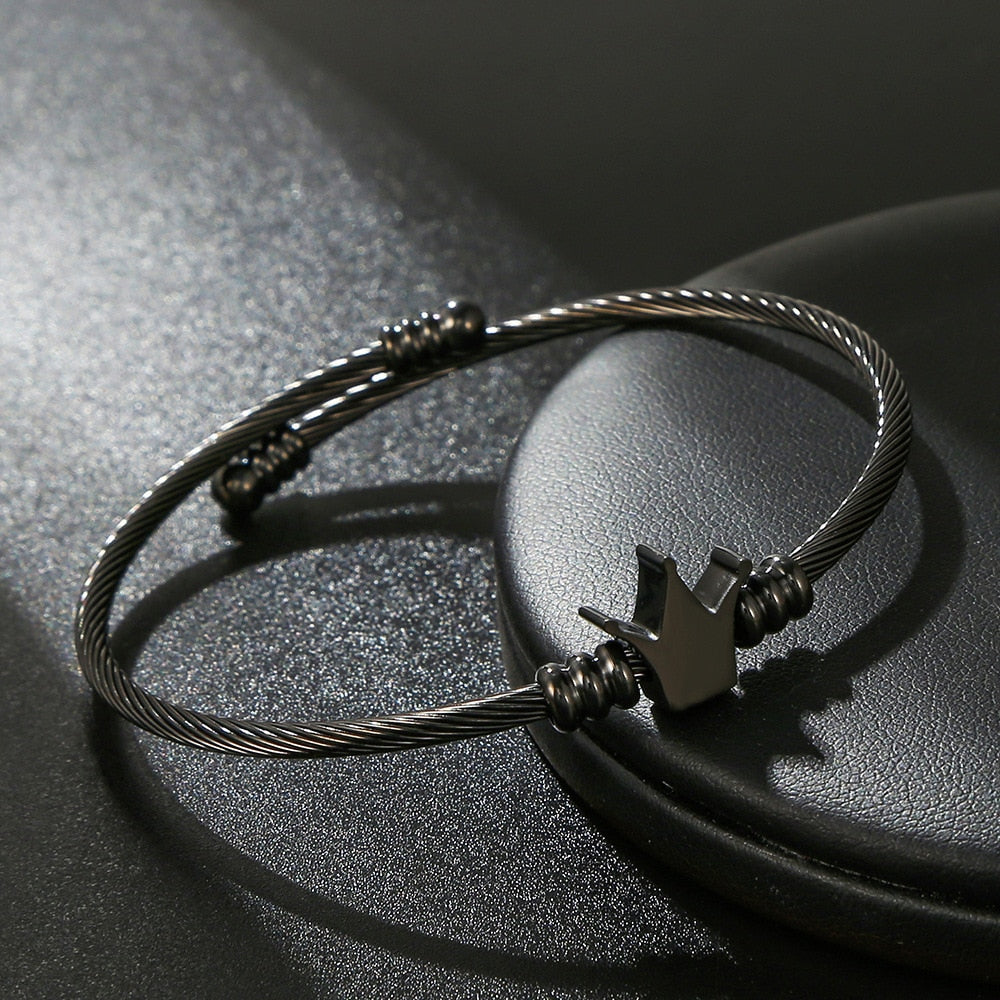 Luxury Stainless Steel Cube Handmade Bracelets
