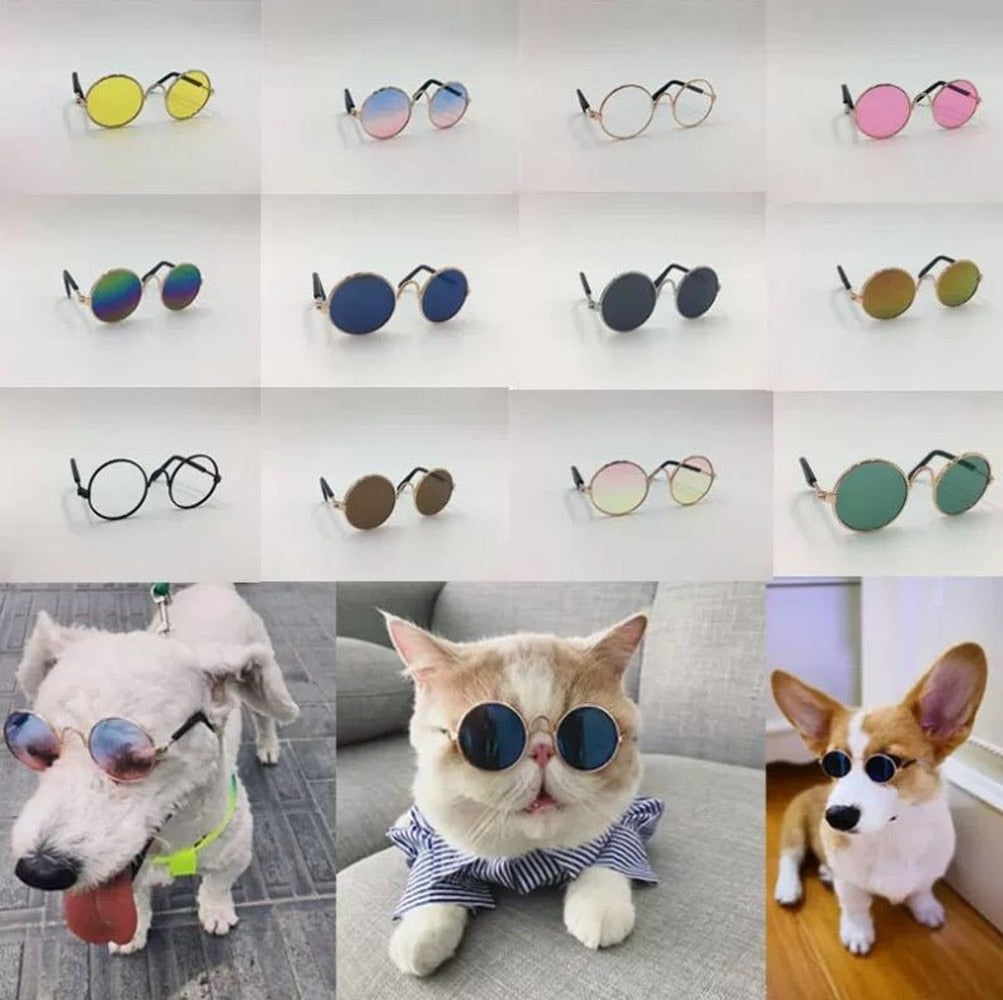 Pet Dog Cat Eye Wear Dog Sunglasses